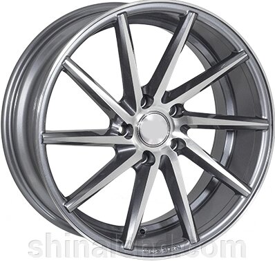 Литі диски Zorat Wheels ZF-QC175 8x18 5x112 ET35 dia66,6 (GMF) ( кт ) — Оплата Частинами від компанії ШінаЛенд - Оплата Частинами - фото 1