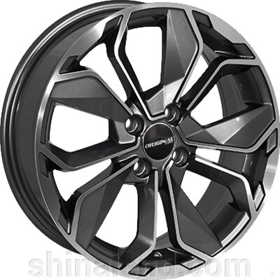 Литі диски Zorat Wheels ZW-BK5296 6,5x16 4x100 ET38 dia60,1 (GP) ( кт ) — Оплата Частинами від компанії ШінаЛенд - Оплата Частинами - фото 1