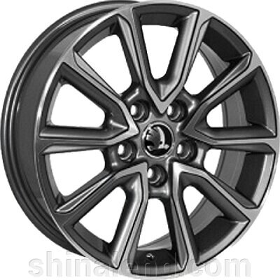 Литі диски Zorat Wheels ZW-BK5344 6,5x16 5x112 ET40 dia57,1 (GP) ( кт ) — Оплата Частинами від компанії ШінаЛенд - Оплата Частинами - фото 1