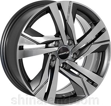 Литі диски Zorat Wheels ZW-BK5543 7x16 5x108 ET45 dia65,1 (GP) — Оплата Частинами від компанії ШінаЛенд - Оплата Частинами - фото 1