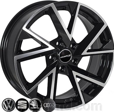 Литі диски Zorat Wheels ZW-BK5804 7x17 5x112 ET45 dia57,1 (BP) ( кт ) — Оплата Частинами від компанії ШінаЛенд - Оплата Частинами - фото 1