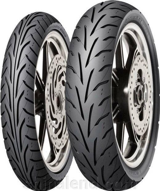 Літні шини Dunlop Arrowmax GT601 110/80 R18 58H Японія 2023 — Оплата Частинами від компанії ШінаЛенд - Оплата Частинами - фото 1