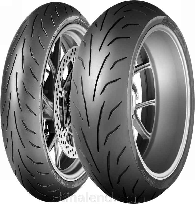 Літні шини Dunlop Qualifier Core 120/70 R17 58W Франція 2023 — Оплата Частинами від компанії ШінаЛенд - Оплата Частинами - фото 1