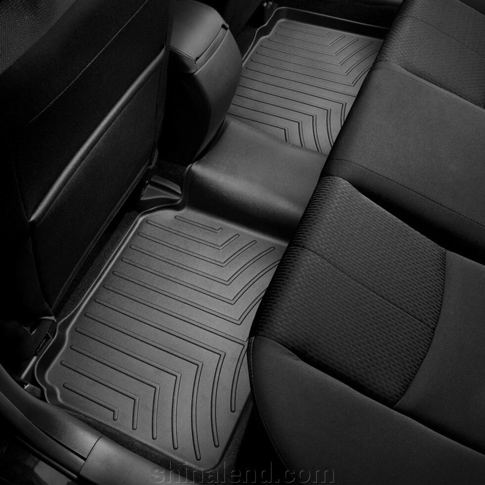 Mazda 6 II салон Коврики (GH) (Restyling) 2010 - 2013 від 2007 - 2013 рр., Чорний Weathertech - другий рядок від компанії ШінаЛенд - Оплата Частинами - фото 1
