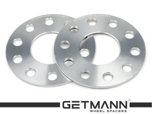 Колісна проставка 5 мм. 5x114,3 DIA 66,1/66,1 мм., Сквозна, Лита — БЕЗ буртика ЦО; Infiniti, Nissan, Renault