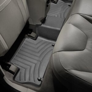 Килимки в салон Volvo XC60 I 2008 - 2017 / XC70 II 2008 - 2017 з 2008 - чорні WeatherTech - другий ряд