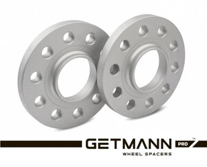 Колісна проставка 10 мм. 5x112 DIA 66,6/66,6 мм., Сквозна, Кована — Audi, Porsche – тільки під рідні диски