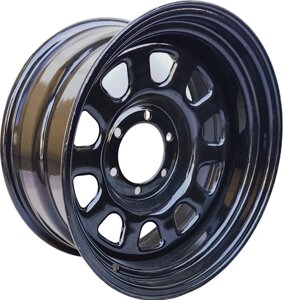 Сталеві диски Kapitan Nissan / Mitsubishi / УАЗ 8x16 6x139,7 ET-25 dia110,0 (B) (кт) — Оплата Частинами