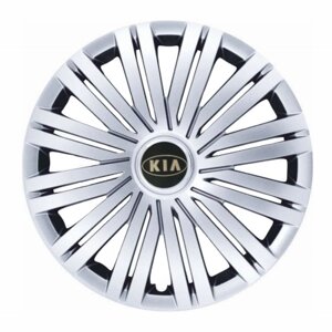 Ковпаки R14 Kia срібло - (SJS 200) - комплект ( 4 шт. )