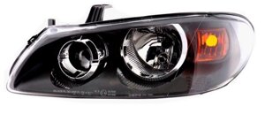 Headlight Left Nissan Almera II (N16) (Restyling) 2002 - 2006, electry., (Depo fp679)