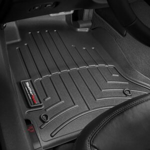 Килимки в салон Chevrolet Corvette (C6) 2005 - 2013 з 2004 - чорні WeatherTech - передній ряд