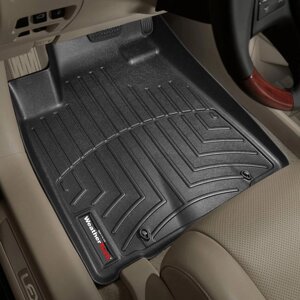 Килимки в салон Lexus RX III (AL10) ( кристайл ) 2009 - 2012 з 2008 - 2015, чорні WeatherTech - передній ряд