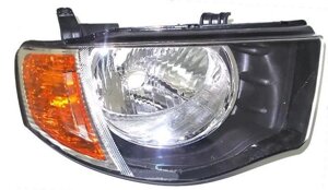 Фара права Mitsubishi L200 IV c 2005 - 2015, електр., (Depo fp609)