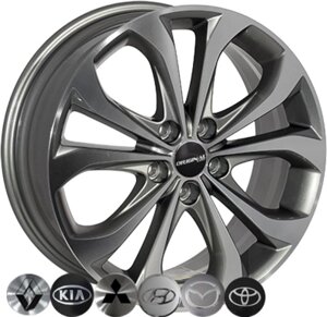 Литі диски Zorat Wheels TL0255N 7,5x18 5x114,3 ET48 dia67,1 (GMF) — Оплата Частинами