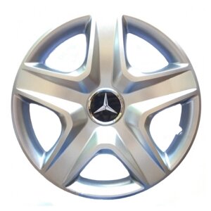 Ковпаки R13 Mercedes-Benz срібло - (SJS 101) - комплект ( 4 шт. )