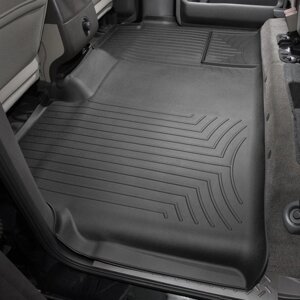 Килимки в салон Ford F-150 XII (SuperCrew) 2010 - 2014 з 2004 - чорні WeatherTech - другий ряд