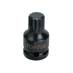 Головка торцева SPLINE ударна TOPTUL М14 L44 мм 1/2" KADB1614S