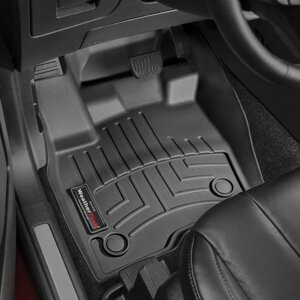 Коврики в салоні Ford Edge II 2016 - з 2014 - black WeatherTech - Фронтальний рядок