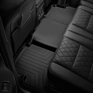 Килимки в салон Mitsubishi Outlander III (другий рестайлінг) 2018 - з 2012 - чорні WeatherTech - другий ряд