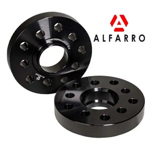 Колісна проставка 25 мм. 5x100 DIA 57,1/57,1 мм., Сквозна, Кована — Audi, Chevrolet, Seat, Skoda, Volkswagen