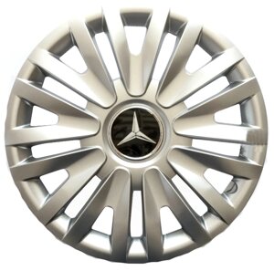 Ковпаки R13 Mercedes-Benz срібло - (SJS 103) - комплект ( 4 шт. )