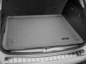 Килимки в багажник Vw Touareg II 2010 - 2018 з 2010 - сірий, Tri-Extruded WeatherTech - штука