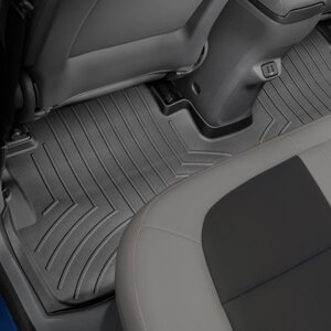 Килимки в салон Chevrolet Bolt 2016 - з 2016 - чорні WeatherTech - другий ряд