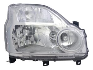 Фара права Nissan X-Trail II (T31) ( кристайл ) 2007 - 2011, електр., Без лінзи, (Depo fp721)