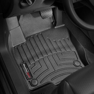 Килики в салоні VW Tiguan I 2007 - 2015 з 2007 року - Black Weathertech - Передній ряд