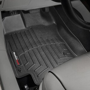 Килимки в салон Toyota Venza (дорестайл) 2009 - 2011 з 2008 - чорні WeatherTech - передній ряд