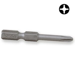 Бита магнітна TOPTUL 1/4" 50 мм PH2 (під шурупокрут) FSLA0802