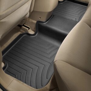 Килимки в салон Honda Accord VII (USA) (дорестайл) 2003 - 2008 з 2003 - 2012, чорні WeatherTech - другий ряд