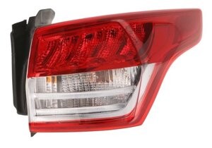Задній ліхтар Ford Kuga II 2012 -, Право зовнішній, з лампами, (DEPO FZ563)