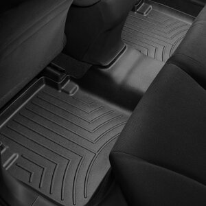 Килимки в салон Honda Accord IX 2012 - 2018 з 2012 - чорні WeatherTech - другий ряд