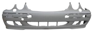 Бампер передній для Mercedes-Benz E-Class (W210) (рестайлінг, седан) 1999 - 2003, з відп. омивача{%osobennosti-bp%}