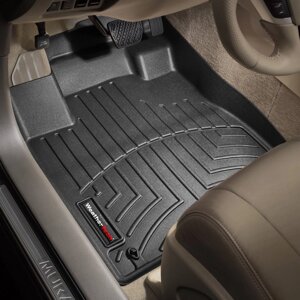 Килимки в салон Nissan Murano II (Z51) 2008 - 2014 з 2007 - 2014, чорні WeatherTech - передній ряд