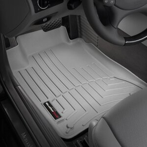 Килимки в салон Mercedes-Benz E-Class (W211) (повний привід) 2002 - 2009 з 2003 - 2009, сірі WeatherTech - передній ряд