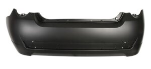 Бампер задній для Chevrolet Aveo (T250) (седан) 2006 - 2012, чорний під фарбування (FPS, FP 1708 951) OE 96648654