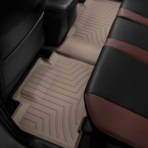 Килимки в салон Toyota RAV4 IV 2012 - 2019 з 2012 - бежеві WeatherTech - другий ряд