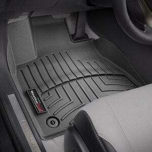 Килимки в салон Lexus RX IV (AL20) 2016 - з 2015 - чорні WeatherTech - передній ряд