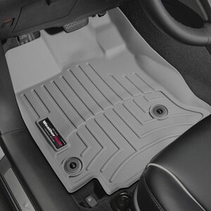 Килимки в салон Toyota Venza (рестайлінг) 2012 - з 2008 - сірі WeatherTech - передній ряд