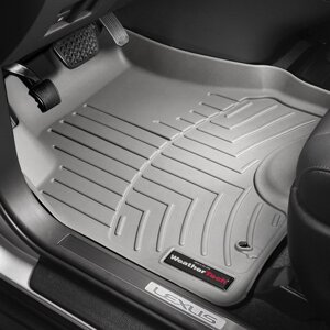 Килимки в салон Kia Soul II (PS) (electro) 2014 - з 2014 - сірі WeatherTech - передній ряд