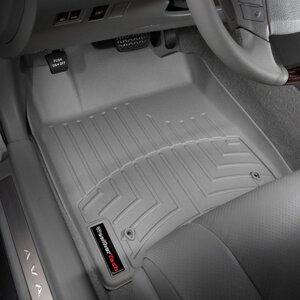 Килимки в салон Toyota Avalon III (XX30) 2005 - 2012 з 2005 - 2012, сірі WeatherTech - передній ряд