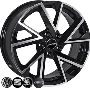 Литі диски Zorat Wheels ZW-BK5804 7x17 5x114,3 ET45 dia67,1 (BP) ( кт ) — Оплата Частинами