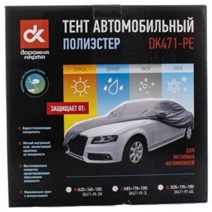 Автомобіль Tene L, на пасажирських автомобілях, поліестер, 483x178x120 (дорожня карта DK471-PE-3L) -Box (всередині сумки)