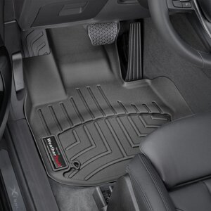 Килимки в салон Bmw X3 (G01) 2017 - / X4 (G02) 2018 - з 2017 - чорні WeatherTech - передній ряд