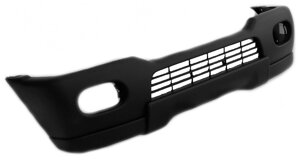 Бампер передній для Mitsubishi Pajero Sport I (рестайлінг) 2001 - 2008, з отв. п/тум. з отв. під рант{%osobennosti-bp%}