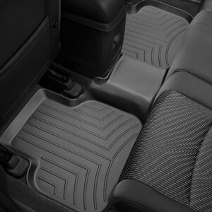 Килимки в салон Dodge Journey 2008 - / Fiat Freemont 2011 - з 2008 - чорні WeatherTech - другий ряд