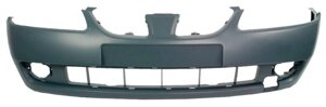 Передній бампер для Nissan Almera II (N16) (рестайлінг) 2002 - 2006, {%osobennosti-bp%} (Tempest Тайвань) OE 62022BN700