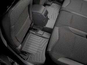 Килимки в салон Citroën C4 II (дорестайл) 2010 - 2016 з 2009 - чорні WeatherTech - другий ряд